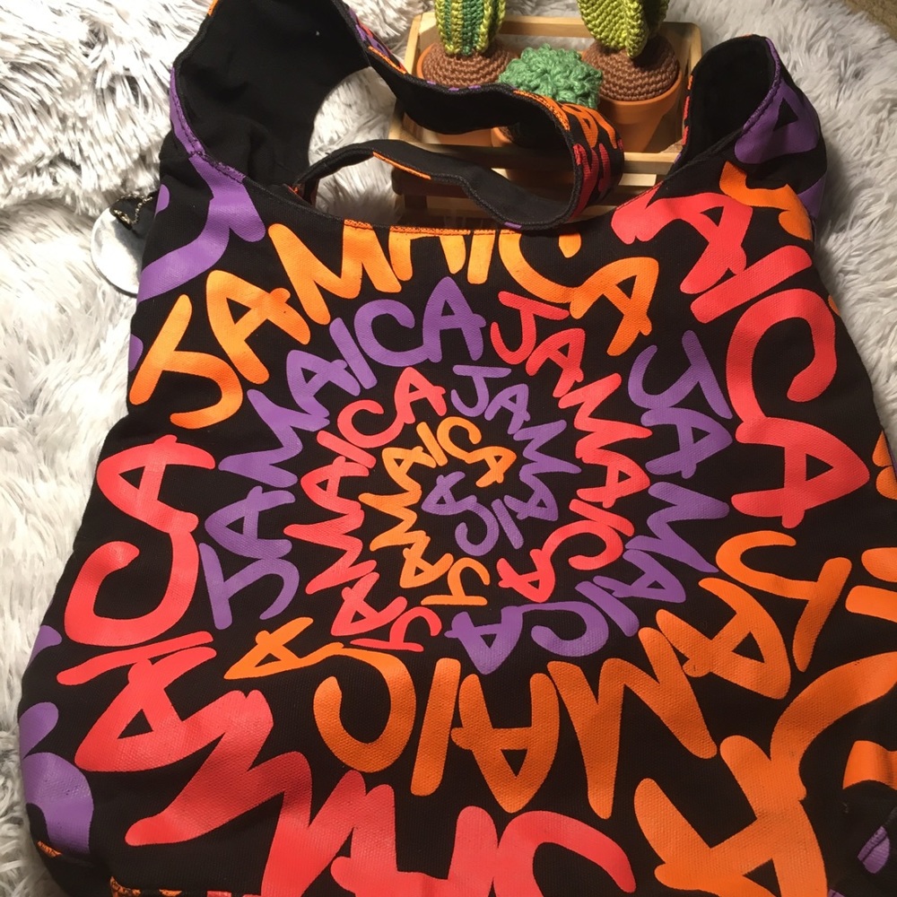 Robin Ruth Jamaica Large Canvas Tote